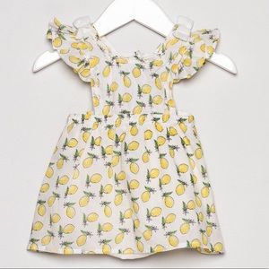 Lil Lemons Lemon Pinafore Dress Lemon Drop